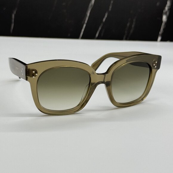 NEW CELINE CL4002UN 98P GREEN WOMEN SUNGLASSES CELINE - Picture 6 of 10
